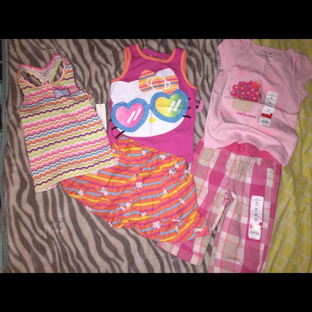NWT GIRLS 3T LOT